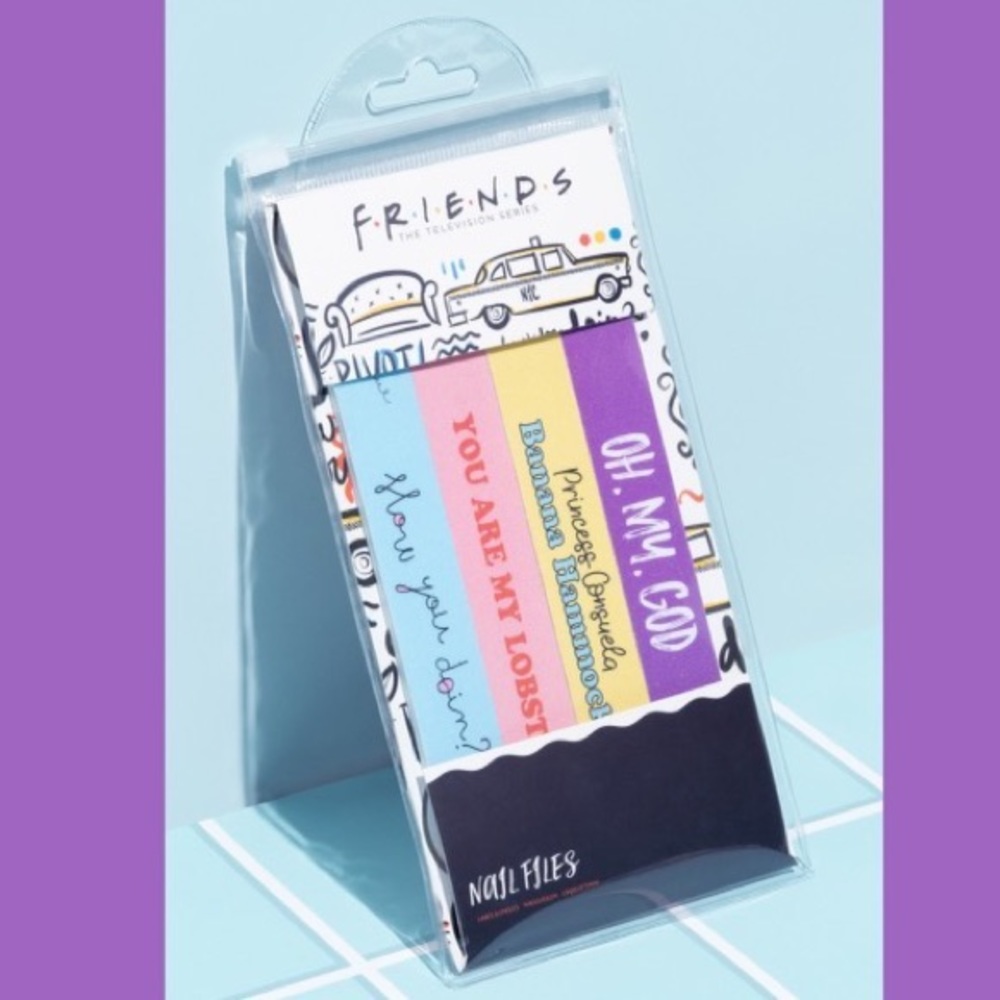 Paladone Beauty x Friends Nail File Set New